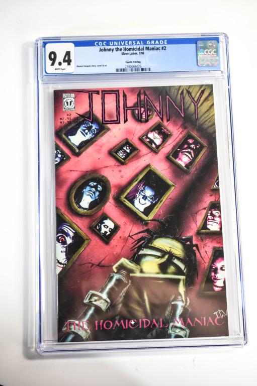 Johnny the Homicidal Maniac #2 CGC 9.4 (1 of 3)