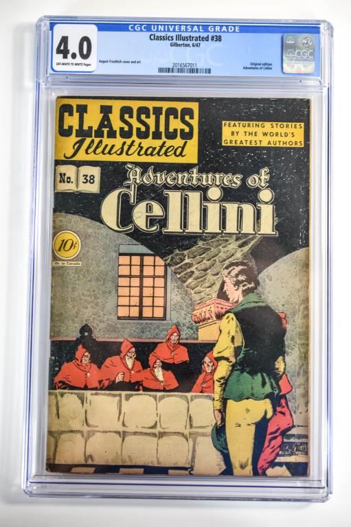 Classics Illustrated #38 CGC 4.0 (1 of 4)