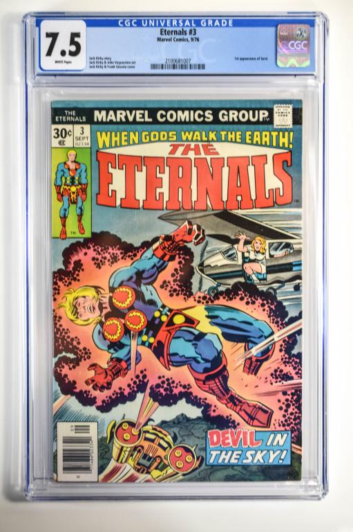 The Eternals #3 CGC 7.5 (1 of 4)
