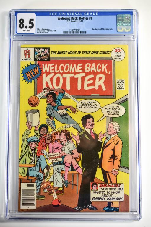 Welcome Back, Kotter #1 CGC 8.5 (1 of 4)
