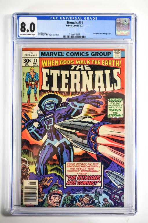 The Eternals #11 CGC 8.0 (1 of 4)