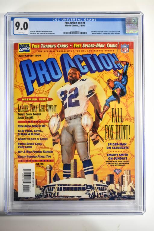 Pro Action #v2 #1 CGC 9.0 (1 of 4)