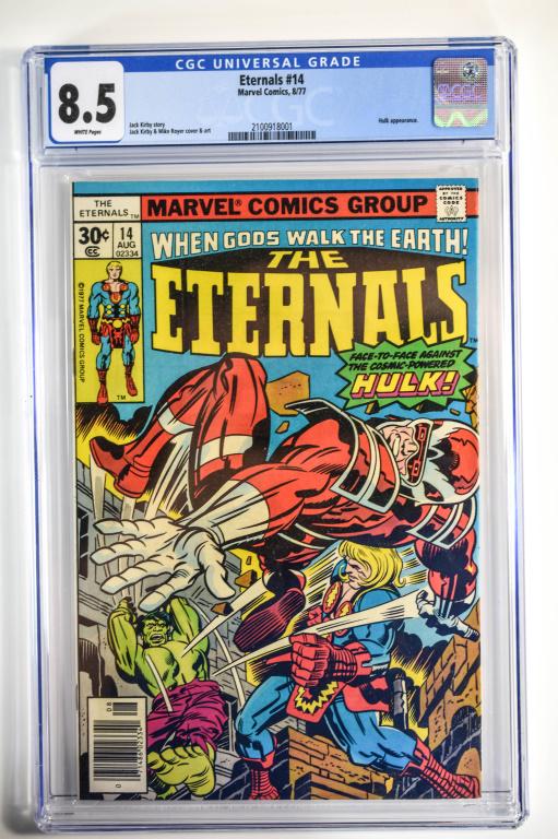 The Eternals #14 CGC 8.5 (1 of 4)