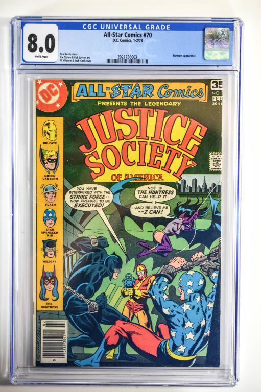 All-Star Comics #70 CGC 8.0 (1 of 4)