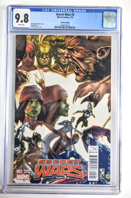 Secret Wars #2 CGC 9.8 (1 of 4)