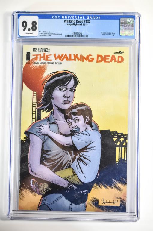 Walking Dead #132 CGC 9.8 (1 of 4)