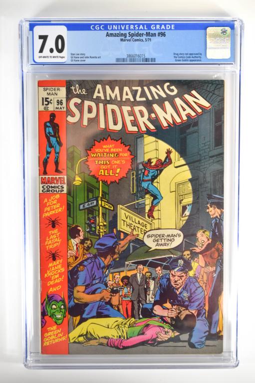 Amazing Spider-Man #96 CGC 7.0 (1 of 4)