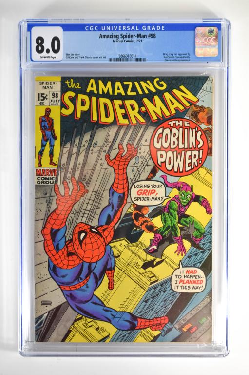 Amazing Spider-Man #98 CGC 8.0 (1 of 4)
