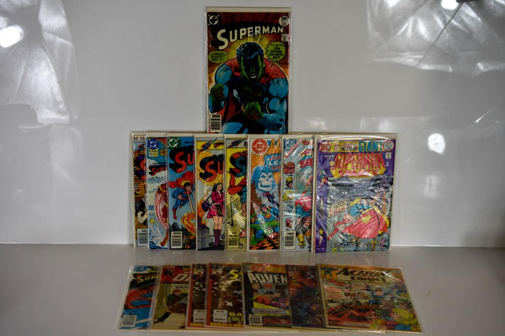 Superman or Related Assorted Comic Grouping (1 of 4)