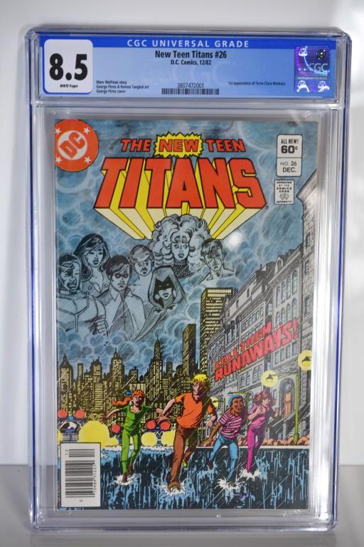 New Teen Titans # 26 CGC 8.5 (1 of 4)