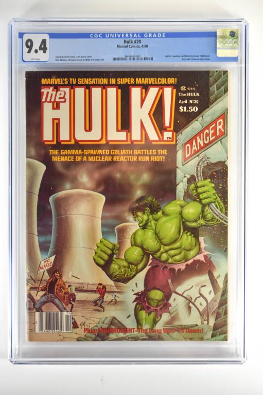 Hulk #20 CGC 9.4 (1 of 4)