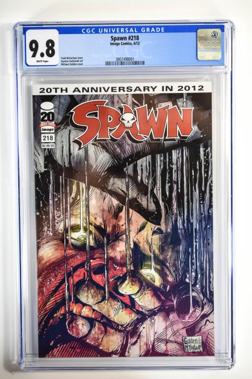 Spawn #218 CGC 9.8 (1 of 3)