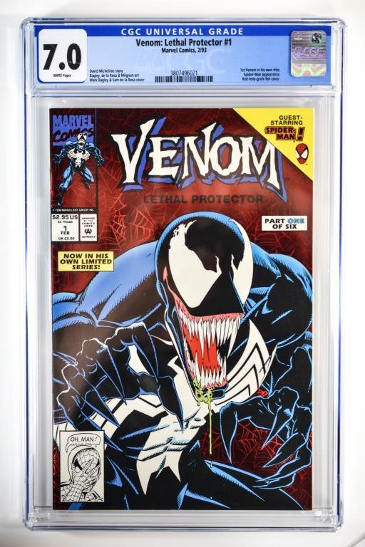 Venom: Lethal Protector #1 CGC 7.0 (1 of 4)