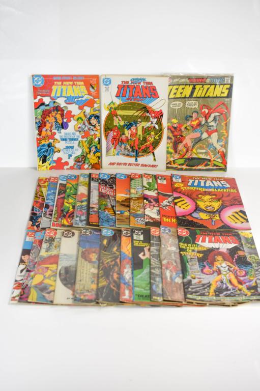 Teen Titans Silver & Copper Age Comic Grouping (1 of 3)