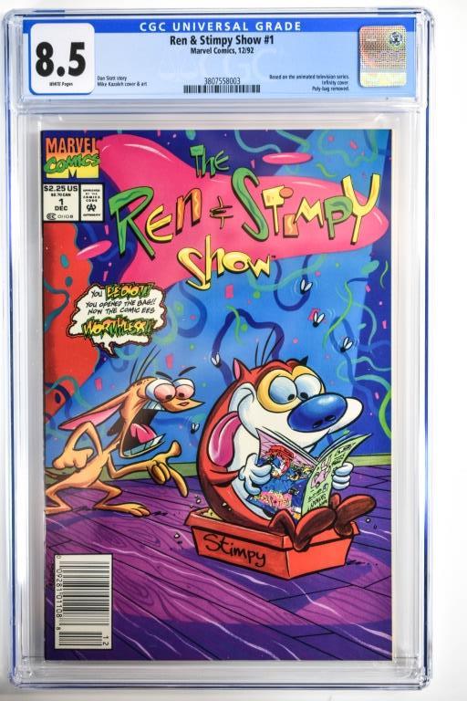 Ren & Stimpy Show #1 CGC 8.5 (1 of 4)