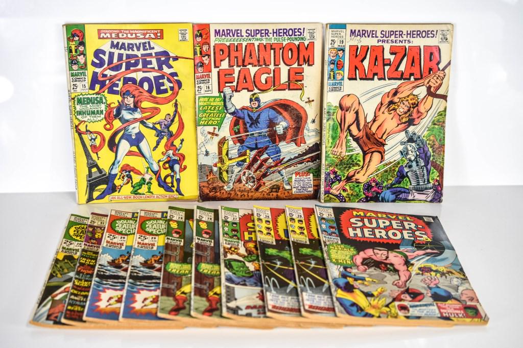 Marvel Super-Heroes Silver Age Comic Grouping (1 of 3)