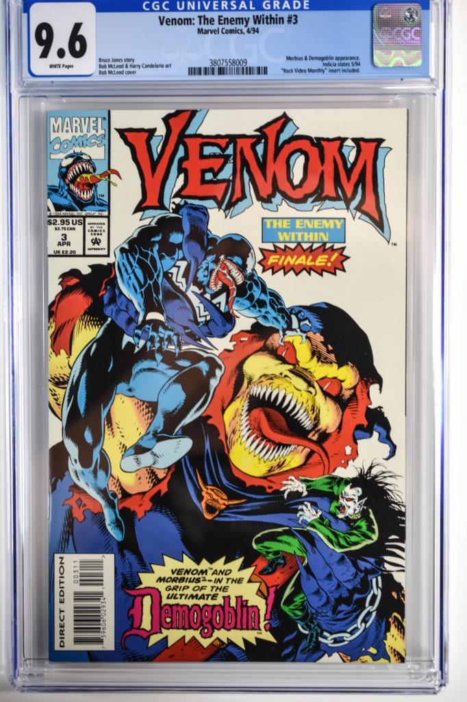 Venom: The Enemy Within #3 CGC 9.6 (1 of 4)