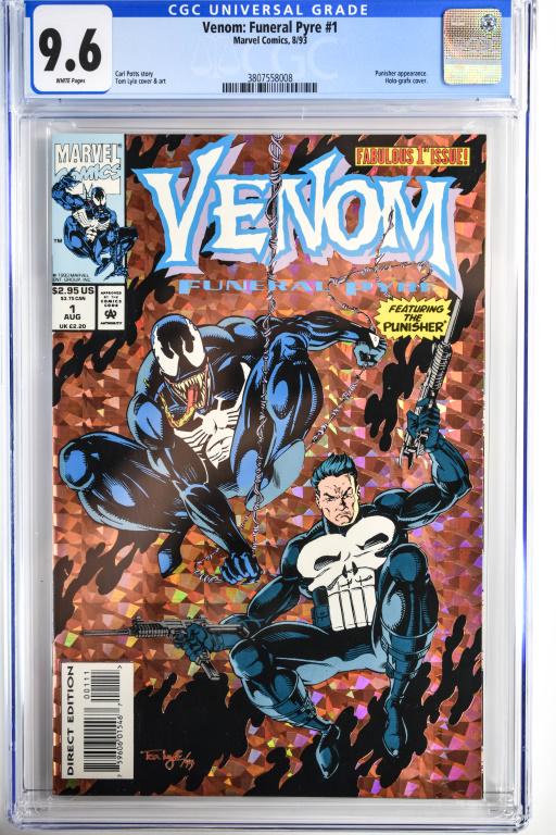 Venom: Funeral Pyre #1 CGC 9.6 (1 of 4)