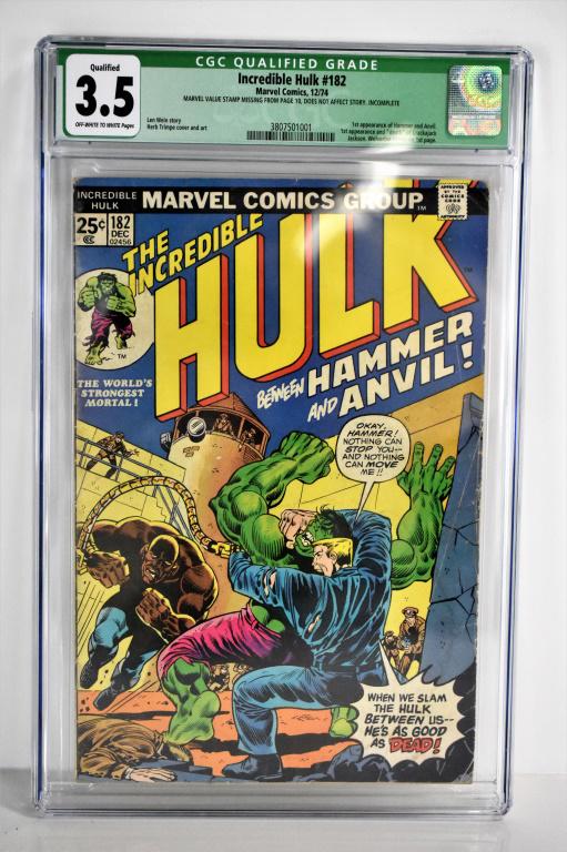 Incredible Hulk #182 CGC 3.5 (1 of 3)