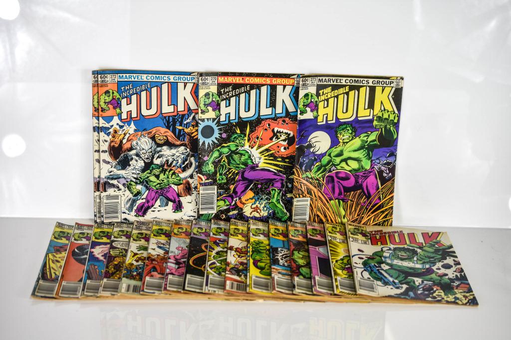 Hulk Bronze and Copper Age Comic Grouping (1 of 3)