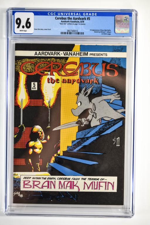 Cerebus the Aardvark #5 CGC 9.6 (1 of 4)