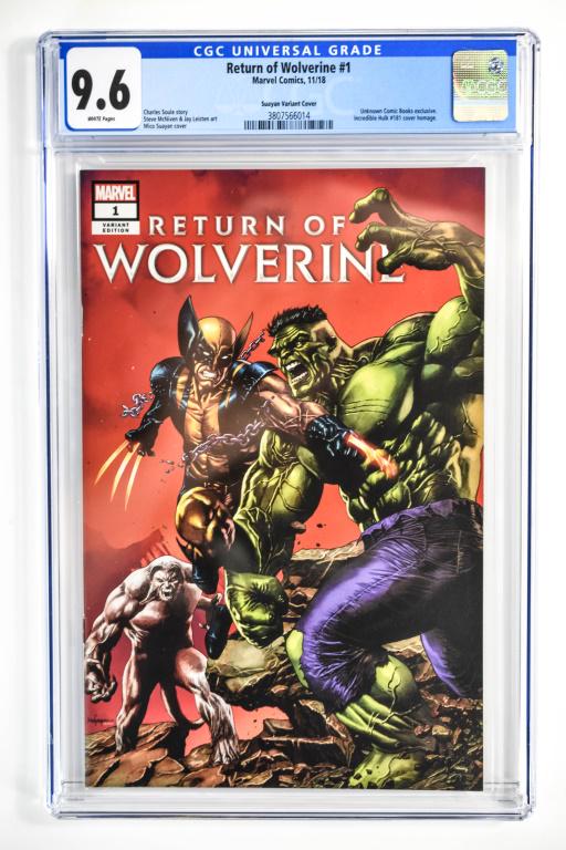 Return of Wolverine #1 CGC 9.6 (1 of 4)