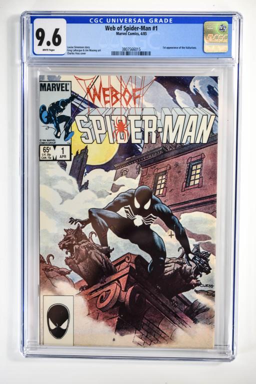 Web of Spider-Man #1 CGC 9.6 (1 of 4)
