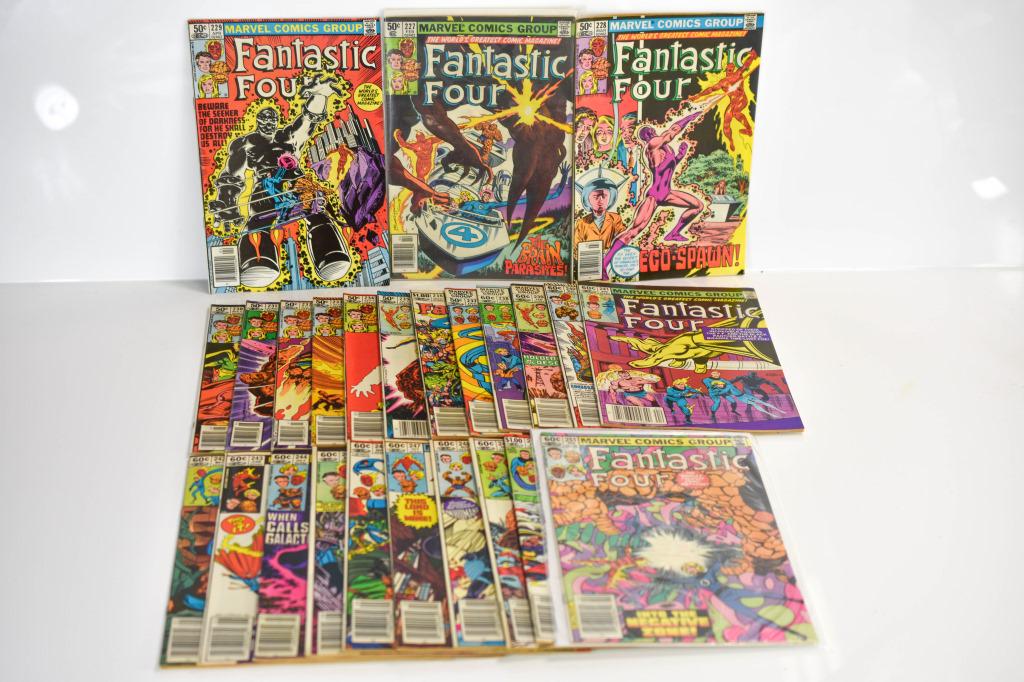 Fantastic Four Straight Run Comic Grouping (1 of 3)