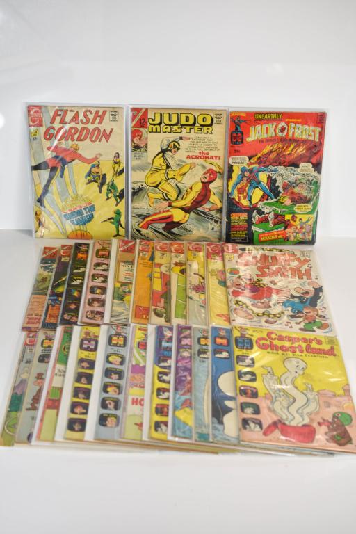 25 Harvey + Charlton Silver + Bronze age comics (1 of 3)
