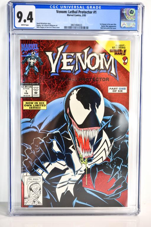 Venom: Lethal Protector #1 CGC 9.4 (1 of 3)