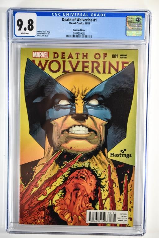 Death of Wolverine #1 CGC 9.8 (1 of 4)