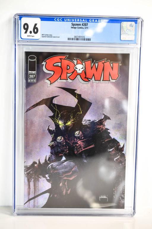 Spawn #207 CGC 9.6 (1 of 2)