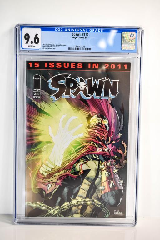 Spawn #210 CGC 9.6 (1 of 3)