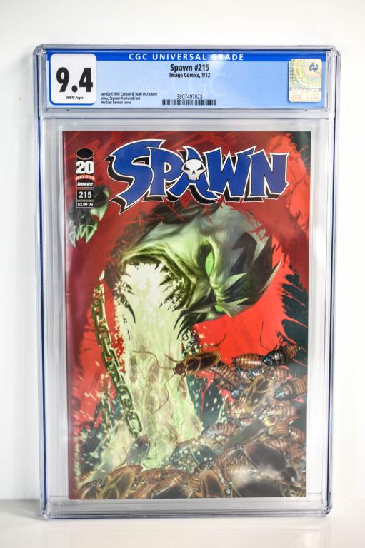 Spawn #215 CGC 9.4 (1 of 2)