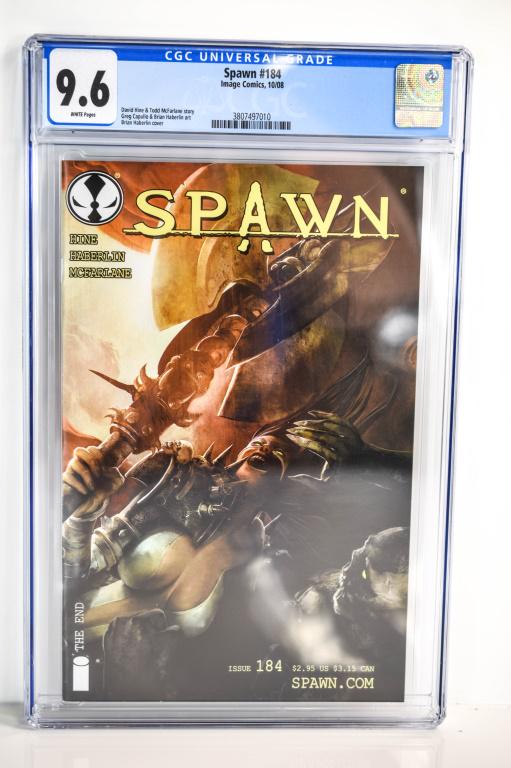 Spawn #184 CGC 9.6 (1 of 2)