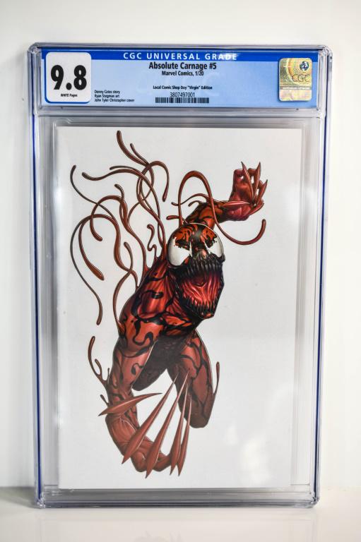Absolute Carnage #5 CGC 9.8 (1 of 2)