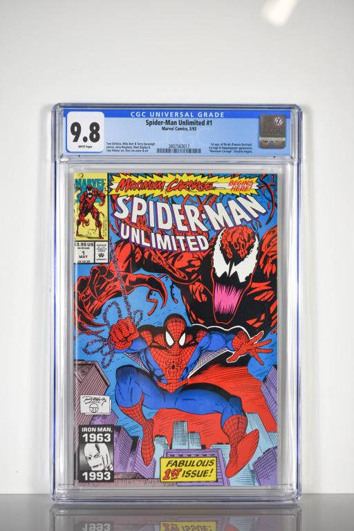 Spider-Man Unlimited #1 CGC 9.8 (1 of 4)