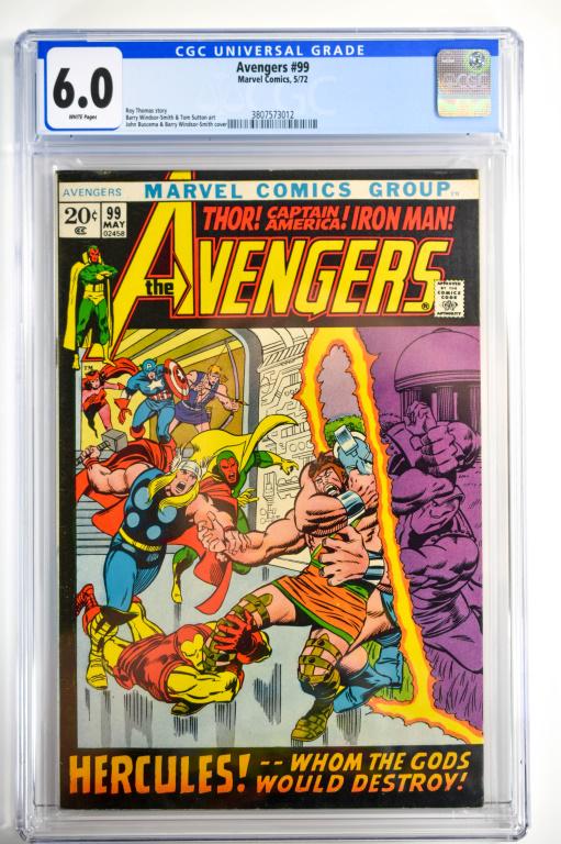 Avengers #99 CGC 6.0 (1 of 3)