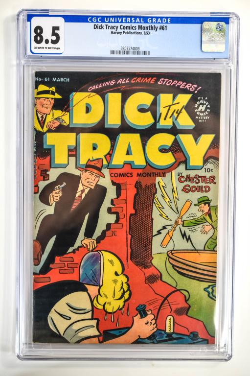 Dick Tracy Comics Monthly #61 CGC 8.5 (1 of 2)