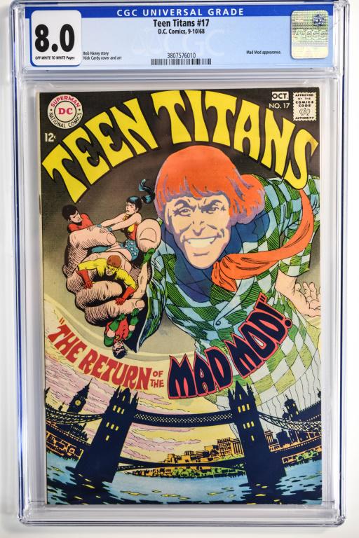 Teen Titans #17 CGC 8.0 (1 of 4)