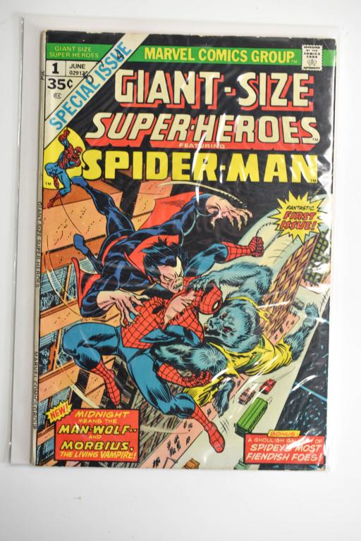 (10) Marvel Kind & Giant Size Comic Grouping (1 of 4)