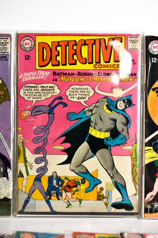 (10) Detective Comics Silver Age Comic Grouping (1 of 4)