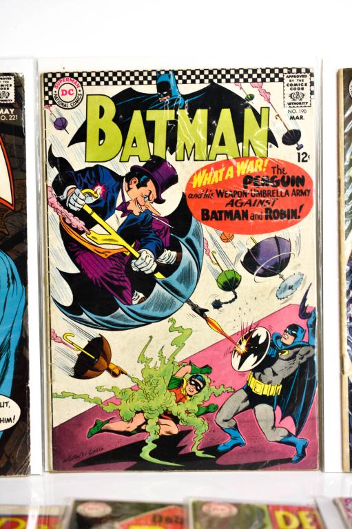 (10) Detective & Batman Silver Age Comic Grouping (1 of 4)
