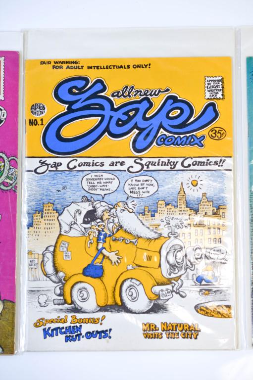 (3) ZAP Comix Silver and Bronze Age (1 of 4)