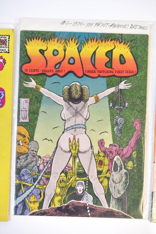 (3) 1st Print 75 Cent Adult Comic Grouping (1 of 2)