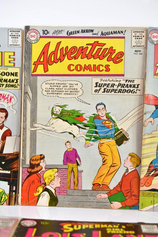 (6) Superman 10 Cent Assorted Silver Age Comics (1 of 4)