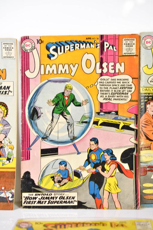 (4) Jimmy Olsen 10 Cent Silver Age Comics (1 of 4)