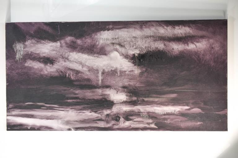 Herbstreith Despair: Done in black and white paint, possibly lightning Artist: Charles Herbstreith Discovery art. Pop Culture and Pop Art is identifiable by consumer symbols such as a can of Campbell's Soup or celebrities