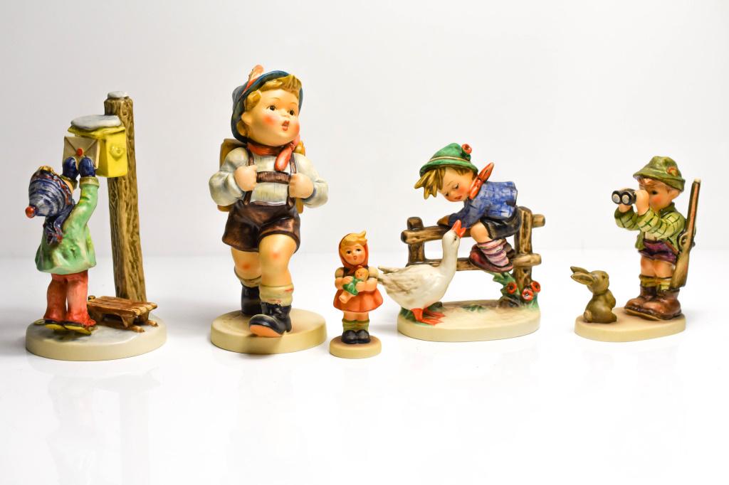 Goebel Figurines Collection of 5: Includes (5) figurines.