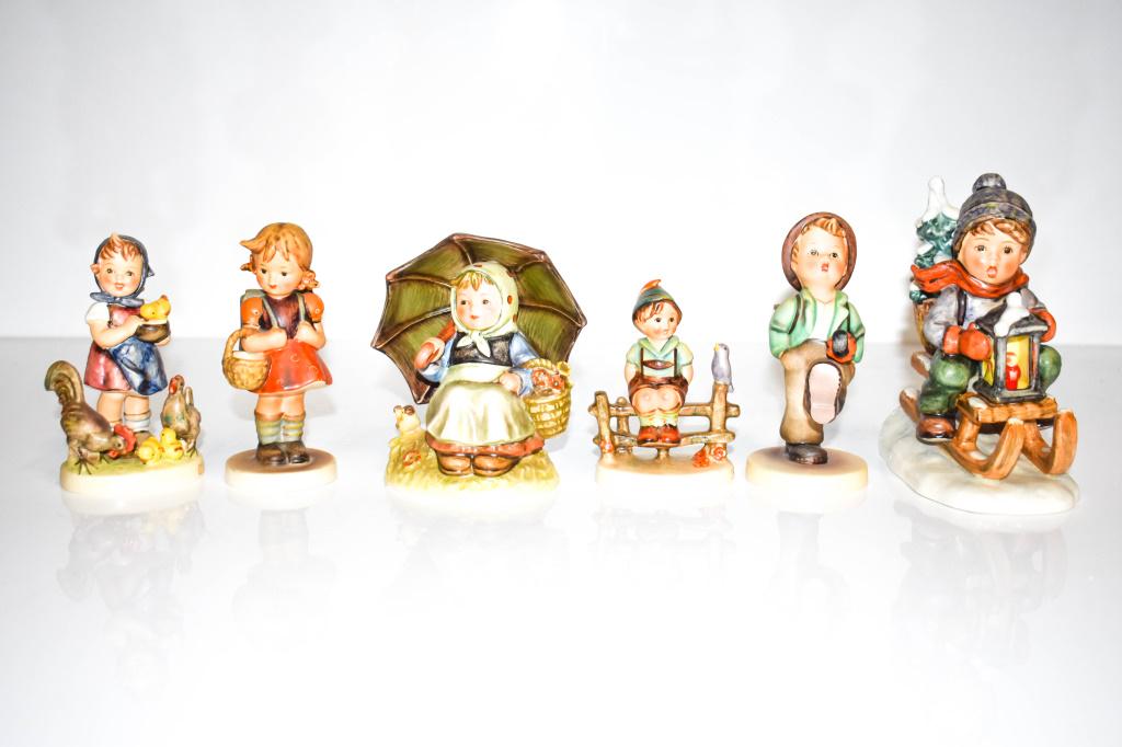 Goebel Figurines Lot of 6: Includes (6) figurines.